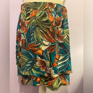 LOFT outlet Hawaiian 🌺 floral skirt M EUC